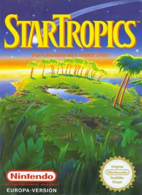 StarTropics (Europe) (Virtual Console) box cover front